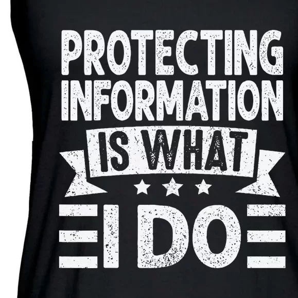 Data Privacy Officers Quote Ladies Essential Flowy Tank