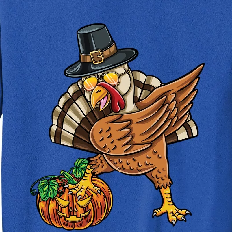 Dabbing Pilgrim Pumpkin Turkey Thanksgiving Cool Gift Sweatshirt