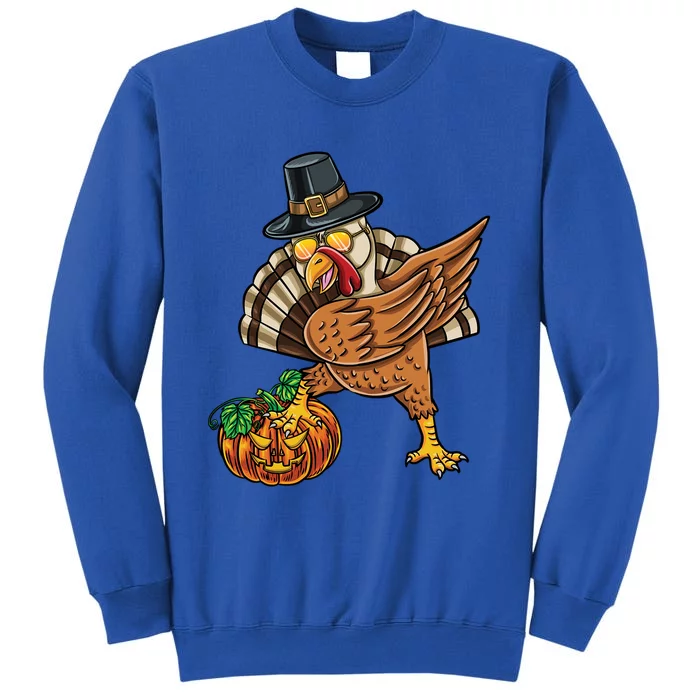 Dabbing Pilgrim Pumpkin Turkey Thanksgiving Cool Gift Sweatshirt