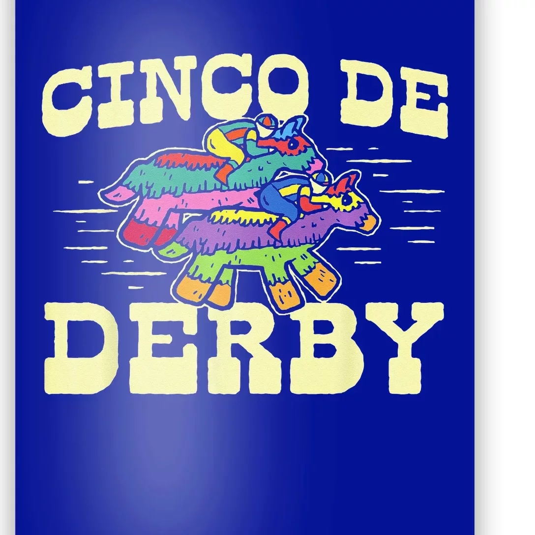 Derby Party Pinata Cinco De Horse Race Kentucky Poster