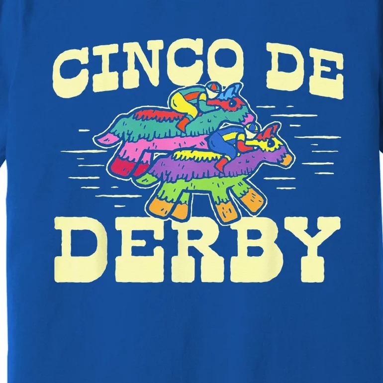 Derby Party Pinata Cinco De Horse Race Kentucky Premium T-Shirt