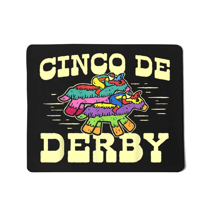 Derby Party Pinata Cinco De Horse Race Kentucky Mousepad