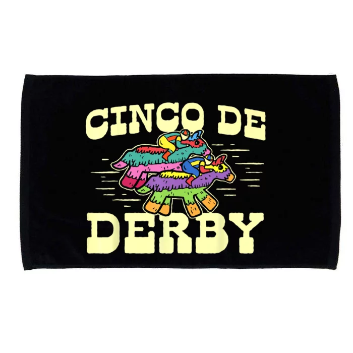 Derby Party Pinata Cinco De Horse Race Kentucky Microfiber Hand Towel