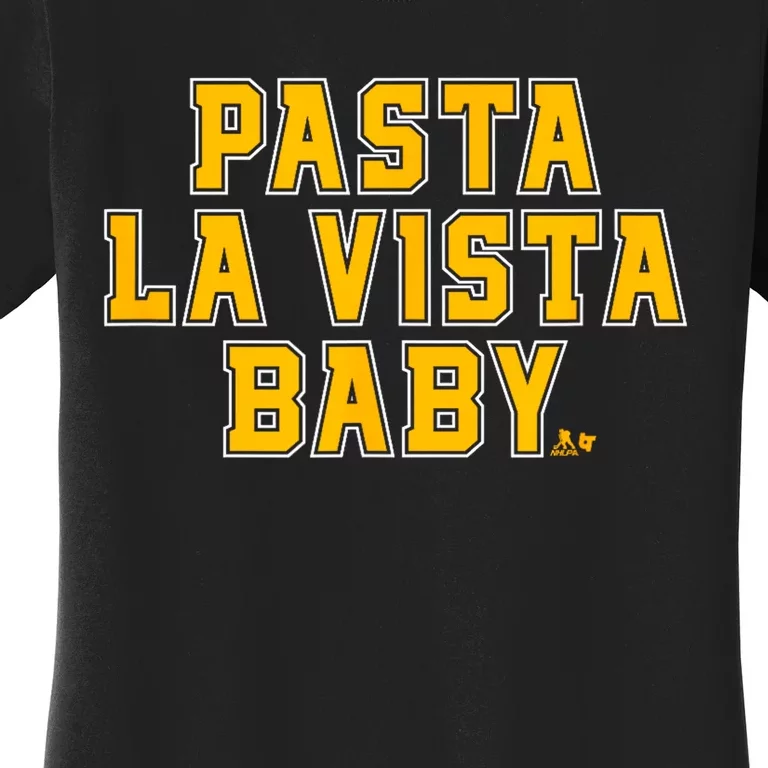 David Pastrnak Pasta La Vista Baby Boston Hockey Women's T-Shirt