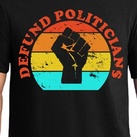 Defund Politicians Retro Pajama Set