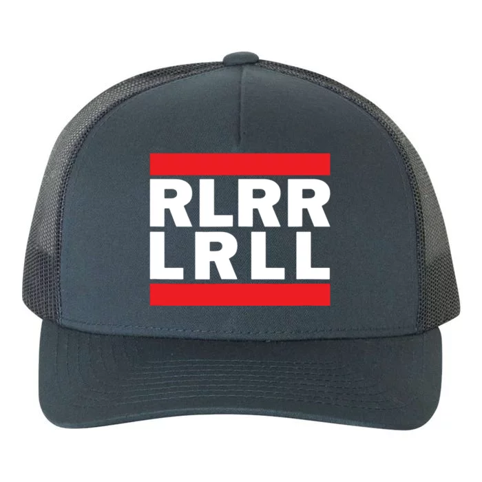 Drummer Paradiddle RLRR LRLL Yupoong Adult 5-Panel Trucker Hat