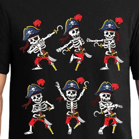 Dancing Pirate Skeletons Dance Challenge Boy Halloween Pajama Set