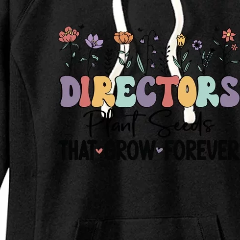 Directors Plant Seeds PNG Women's Fleece Hoodie