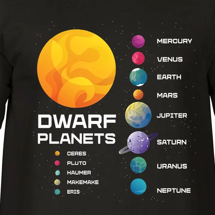 Dwarf Planets Space Astronaut Galaxy Mars Earth Venus Mercury Jupiter Comfort Colors T-Shirt