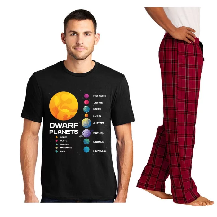 Dwarf Planets Space Astronaut Galaxy Mars Earth Venus Mercury Jupiter Pajama Set