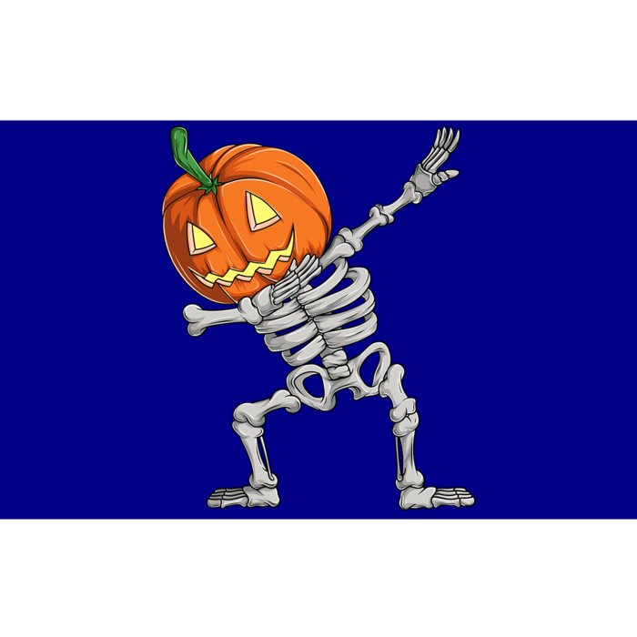 Dabbing Pumpkin Skeleton Halloween Meaningful Gift Dab Dance Skull Gift Bumper Sticker