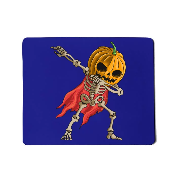 Dabbing Pumpkin Skeleton Costume Dab Halloween Costume Day Gift Mousepad