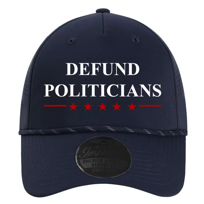 Defund Politicians Simple Logo Performance The Dyno Cap