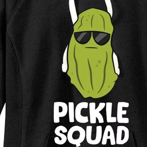 Dill Pickle Squad Pickles Food Team Pickles Love Pickles Gift Women's Fleece Hoodie