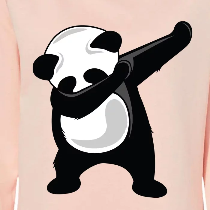 Dabbing Panda Shirts Cute Animal Giant Panda Bear Dab Dance Womens California Wash Sweatshirt