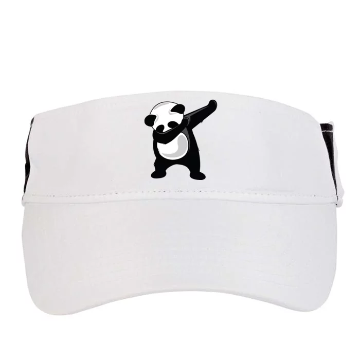 Dabbing Panda Shirts Cute Animal Giant Panda Bear Dab Dance Adult Drive Performance Visor