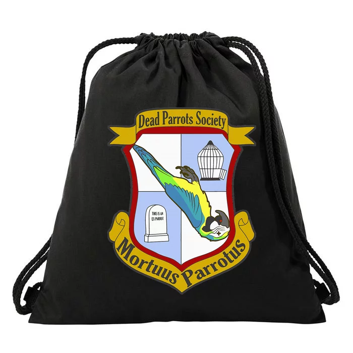 Dead Parrot Sketch Cage Drawstring Bag