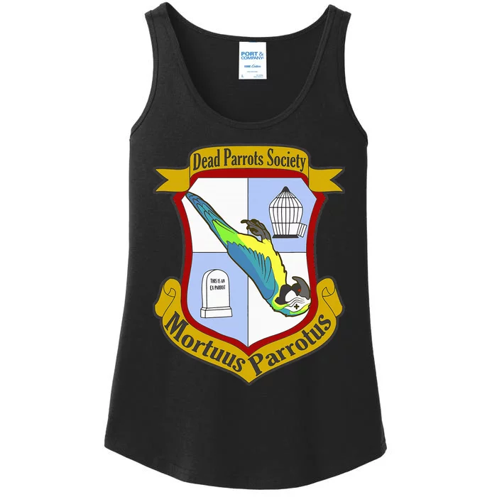 Dead Parrot Sketch Cage Ladies Essential Tank