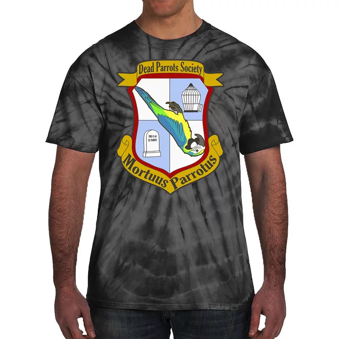 Dead Parrot Sketch Cage Tie-Dye T-Shirt