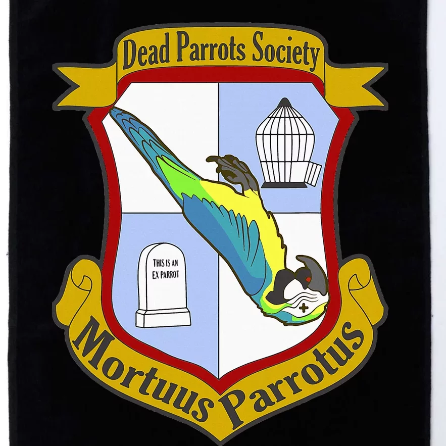 Dead Parrot Sketch Cage Platinum Collection Golf Towel