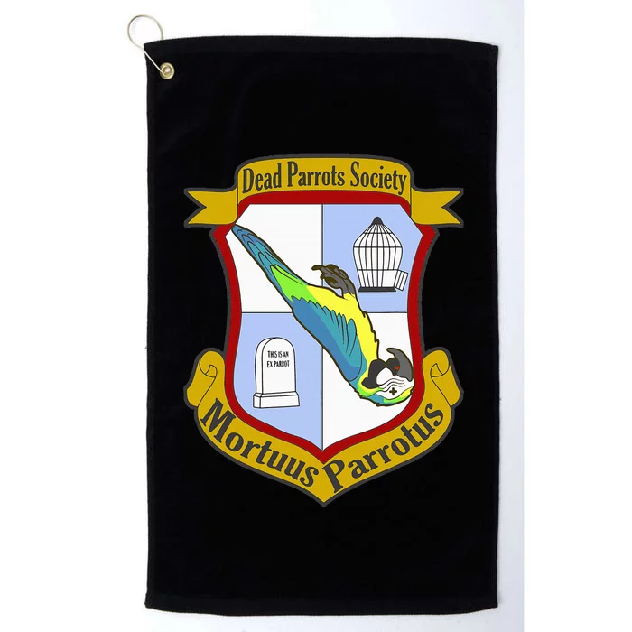 Dead Parrot Sketch Cage Platinum Collection Golf Towel