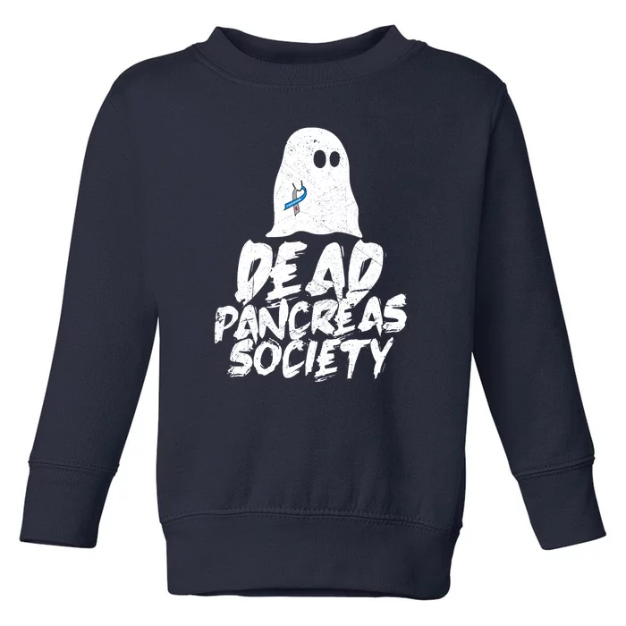 Dead Pancreas Society Diabetes Awareness Sugar Skull Gifts Toddler Sweatshirt