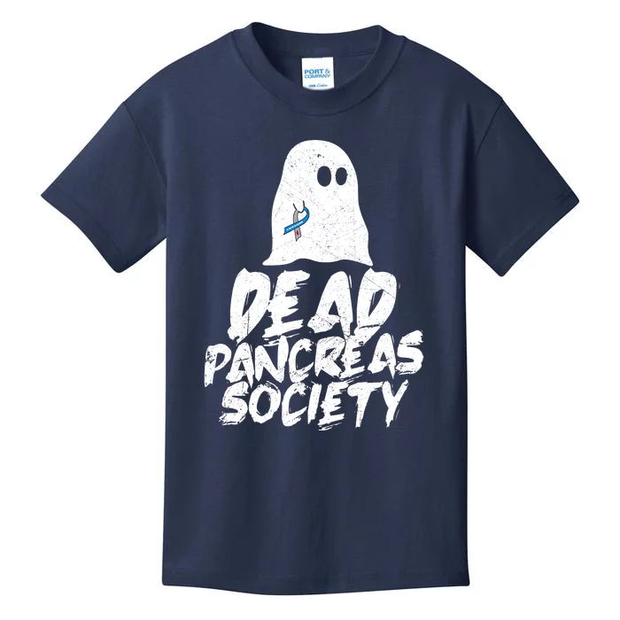 Dead Pancreas Society Diabetes Awareness Sugar Skull Gifts Kids T-Shirt