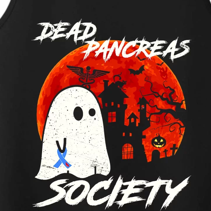 Dead Pancreas Society Diabetes Awareness Funny Diabetic Performance Tank