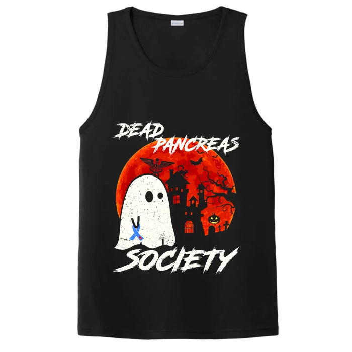 Dead Pancreas Society Diabetes Awareness Funny Diabetic Performance Tank