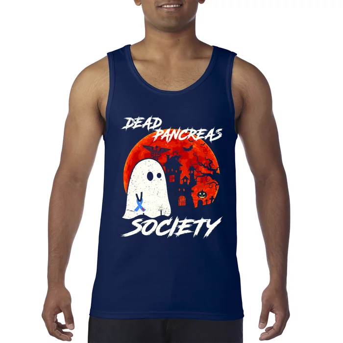 Dead Pancreas Society Diabetes Awareness Funny Diabetic Tank Top