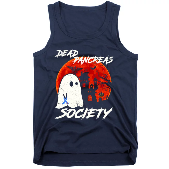 Dead Pancreas Society Diabetes Awareness Funny Diabetic Tank Top