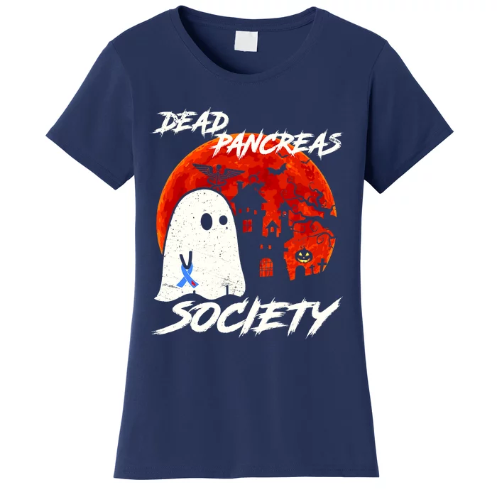 Dead Pancreas Society Diabetes Awareness Funny Diabetic Women's T-Shirt