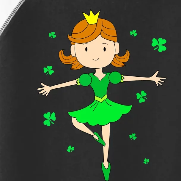 Dancing Princess St Patricks Ballerina Toddler Fine Jersey T-Shirt