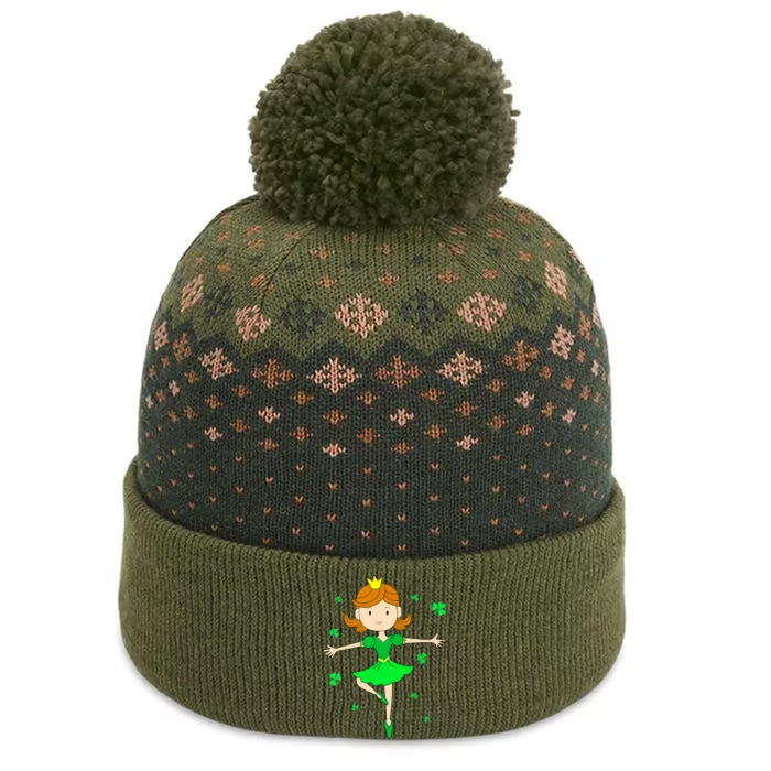 Dancing Princess St Patricks Ballerina The Baniff Cuffed Pom Beanie