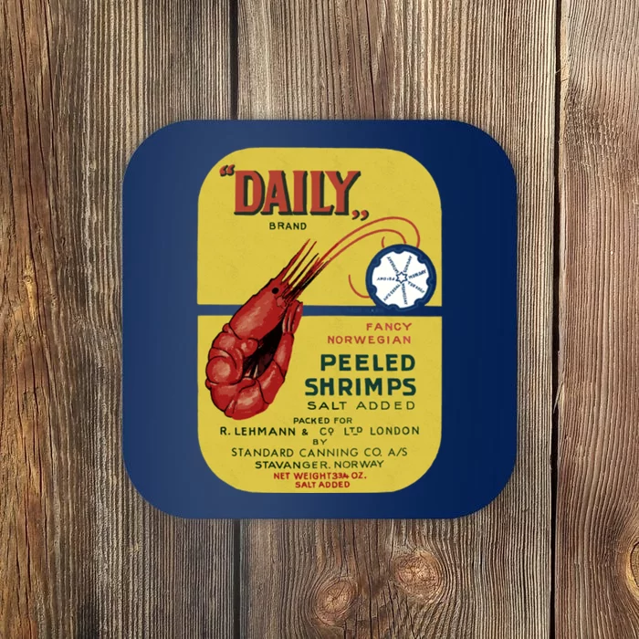 Daily Peeled Shrimps Coaster