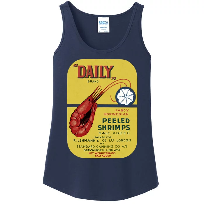 Daily Peeled Shrimps Ladies Essential Tank