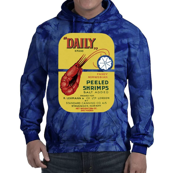 Daily Peeled Shrimps Tie Dye Hoodie