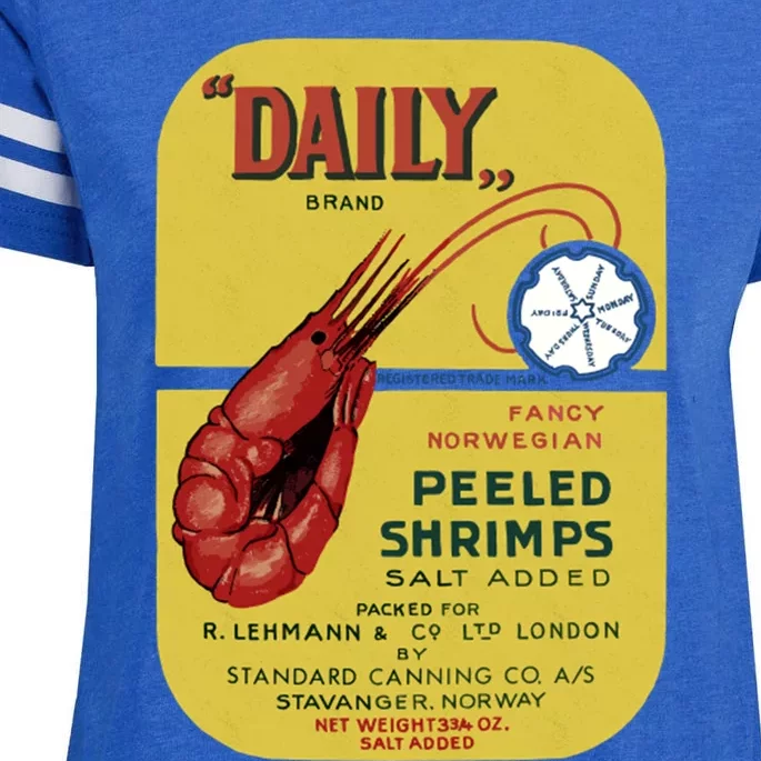 Daily Peeled Shrimps Enza Ladies Jersey Football T-Shirt