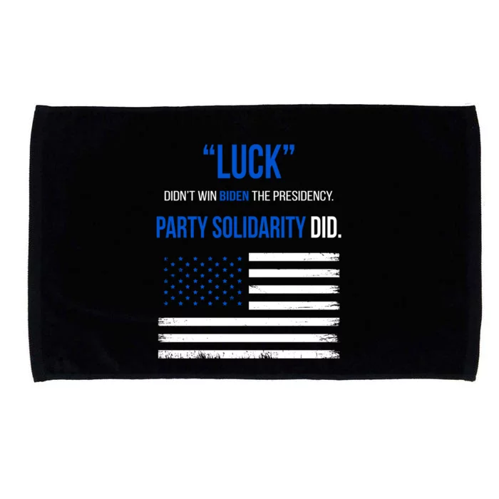 Democratic Party Solidarity Win Biden Harris Proud Democrat Cute Gift Microfiber Hand Towel