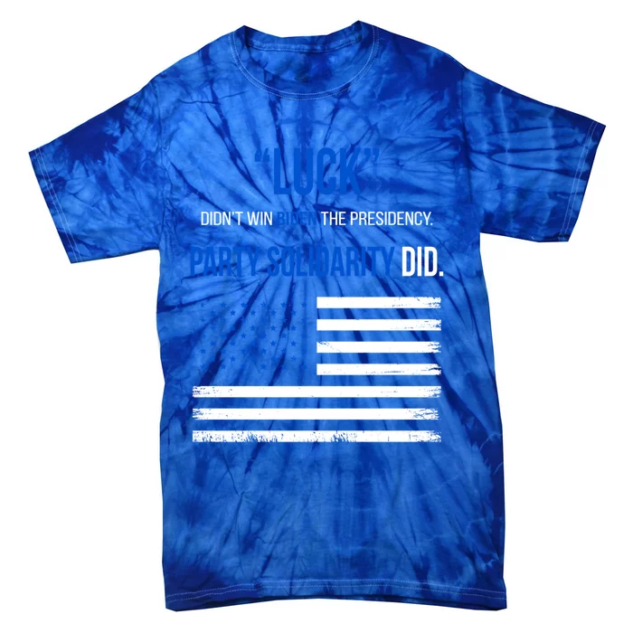 Democratic Party Solidarity Win Biden Harris Proud Democrat Cute Gift Tie-Dye T-Shirt