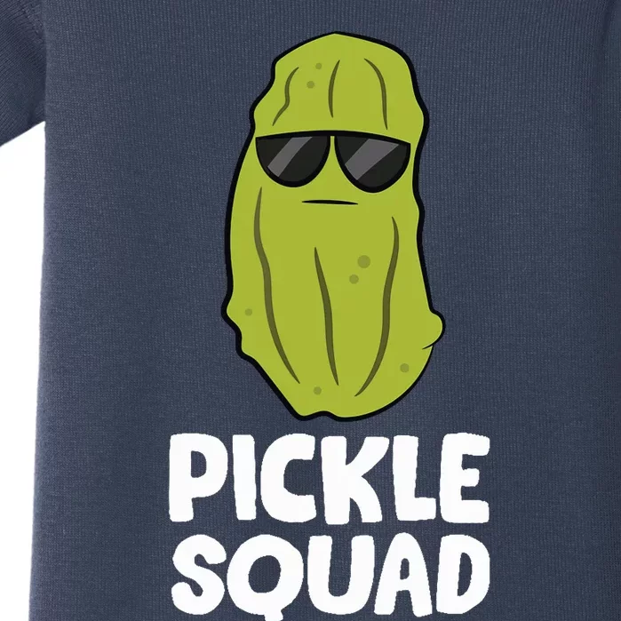 Dill Pickle Squad Pickles Food Team Pickles Love Pickles Baby Bodysuit