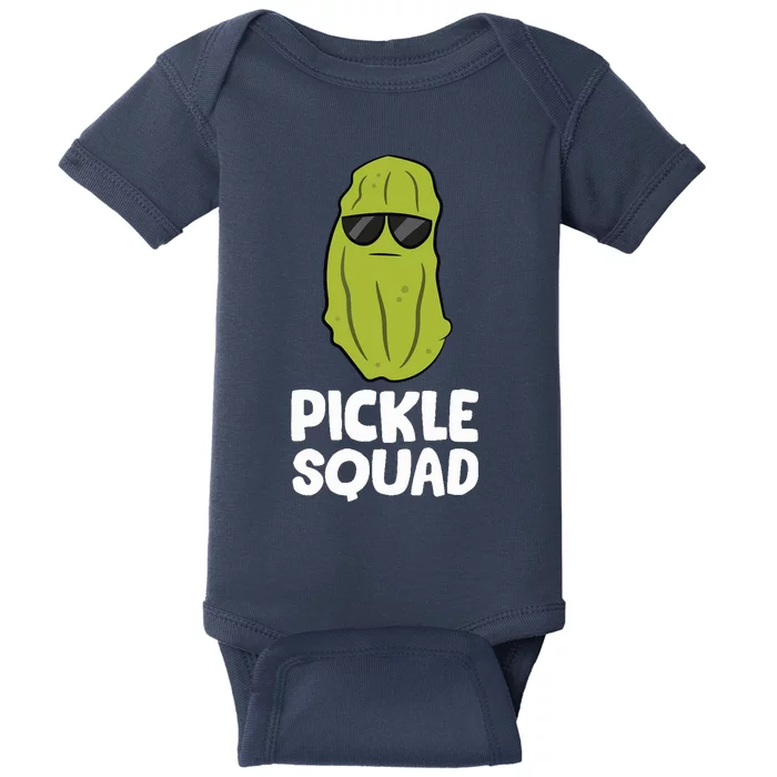 Dill Pickle Squad Pickles Food Team Pickles Love Pickles Baby Bodysuit