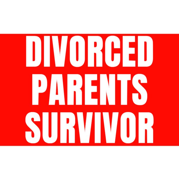 Divorced Parents Survivor Son Daughter Of Divorced Parents Bumper Sticker