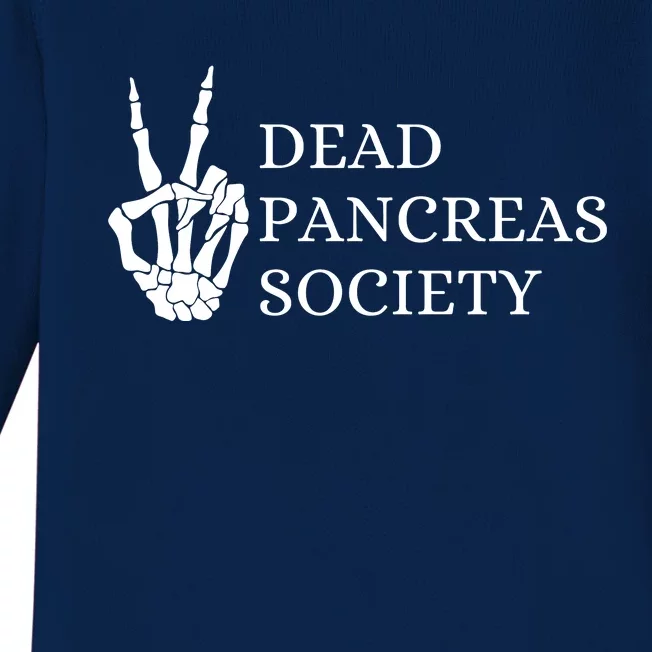 Dead Pancreas Society Baby Long Sleeve Bodysuit