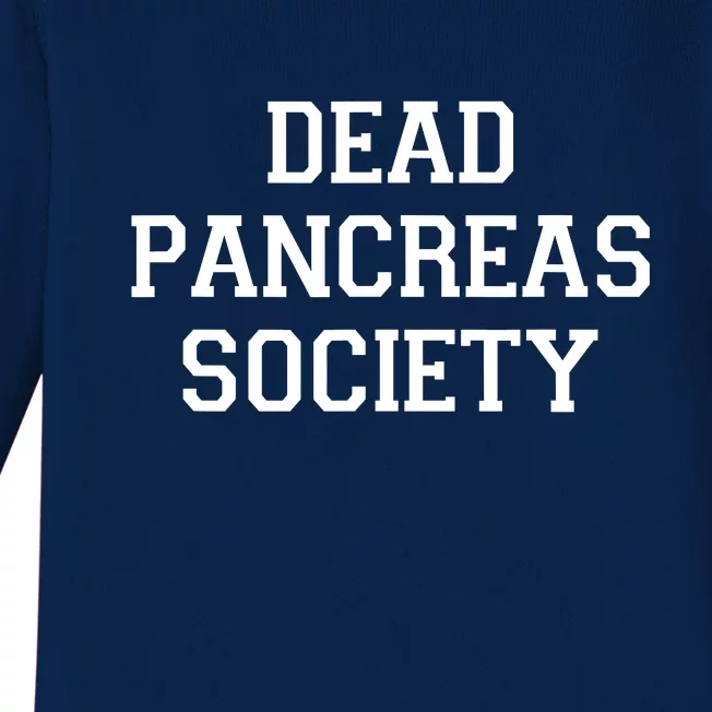 Dead Pancreas Society Baby Long Sleeve Bodysuit