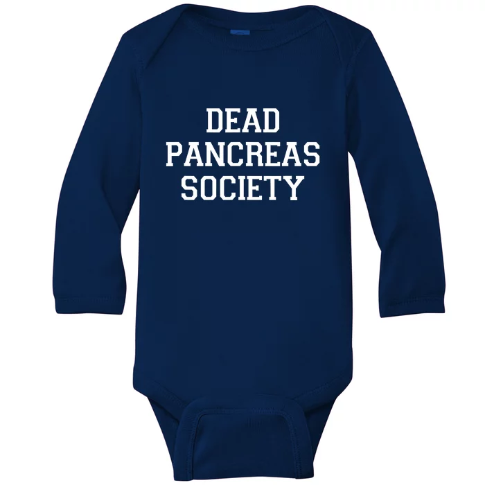 Dead Pancreas Society Baby Long Sleeve Bodysuit