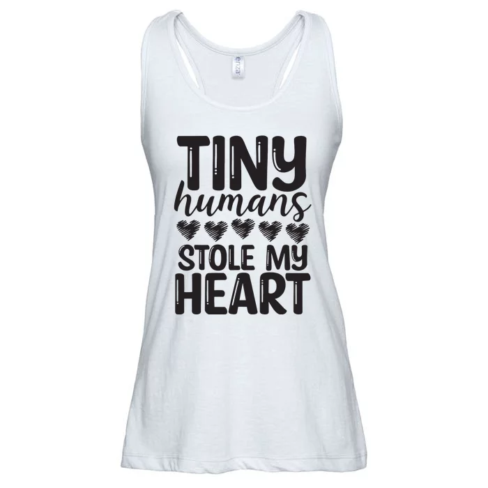 Daycare Provider Tiny Humans Stole My Heart Childcare Ladies Essential Flowy Tank