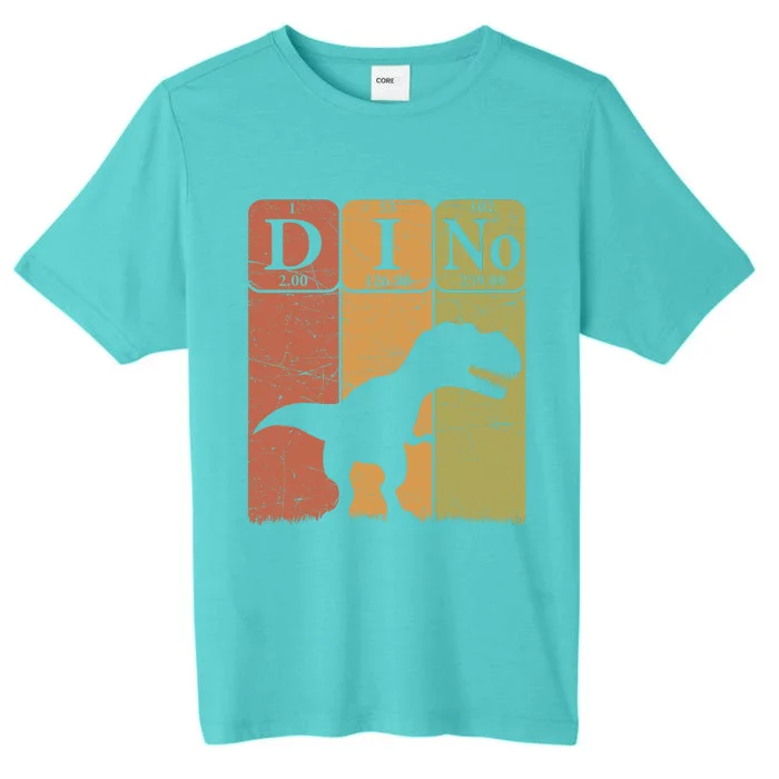 Dinosaur Periodic Table Elements T Rex Dino Paleontologist ChromaSoft Performance T-Shirt