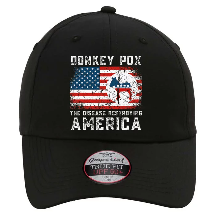 Donkey Pox The Disease Destroying America Funny Anti Biden The Original Performance Cap