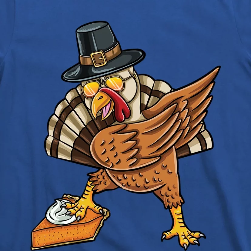 Dabbing Pilgrim Turkey Pumpkin Pie Thanksgiving Great Gift T-Shirt